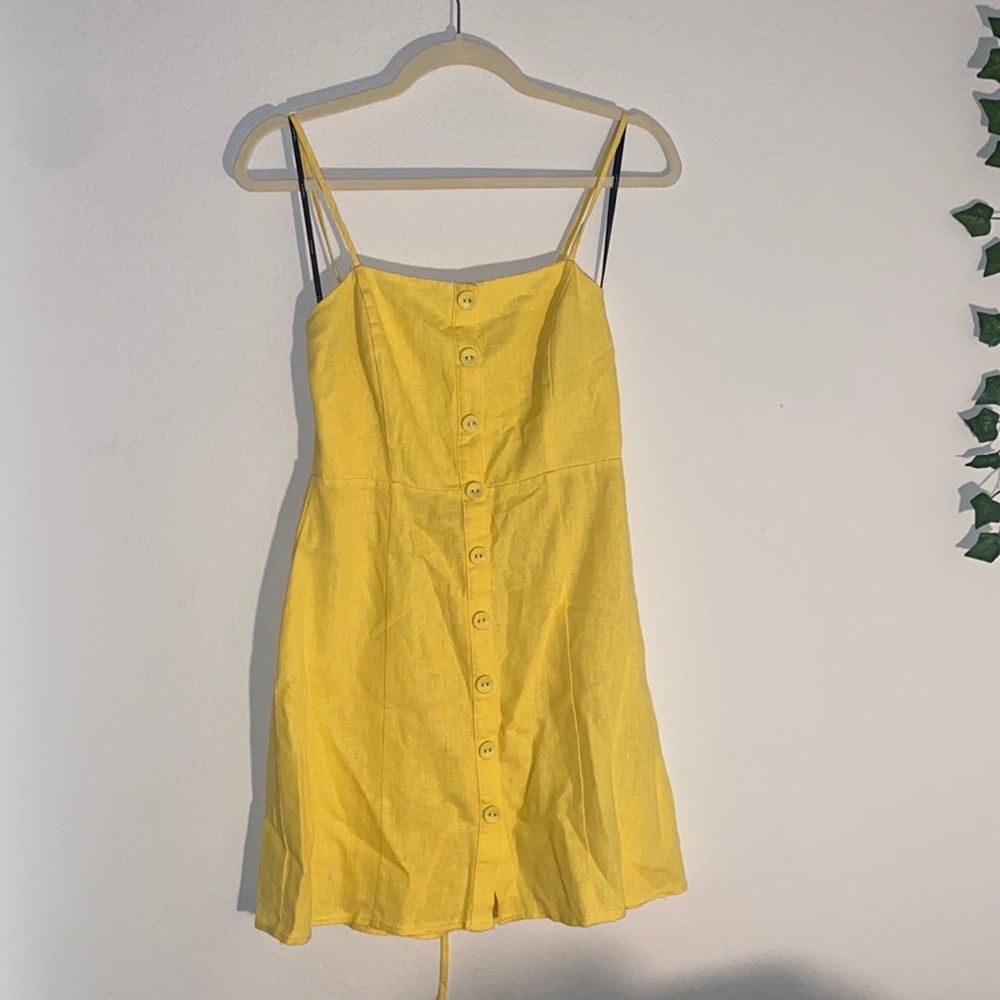 Forever 21 Yellow Dress
